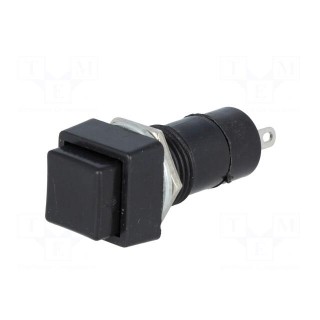 Switch: push-button | Pos: 2 | SPST-NO | 3A/125VAC | OFF-(ON) | Ø12mm