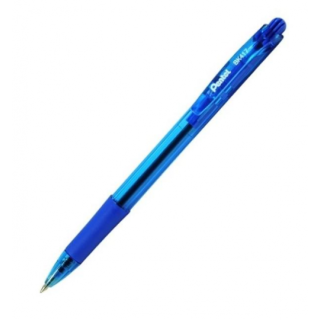 Lodīšu pildspalva PENTEL BK417, 0.7mm, pusautomātiska, zila