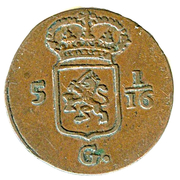 1 Duit (West-Friesland) – obverse