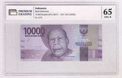 Picture 1 of a sold 10 000 Rupiah