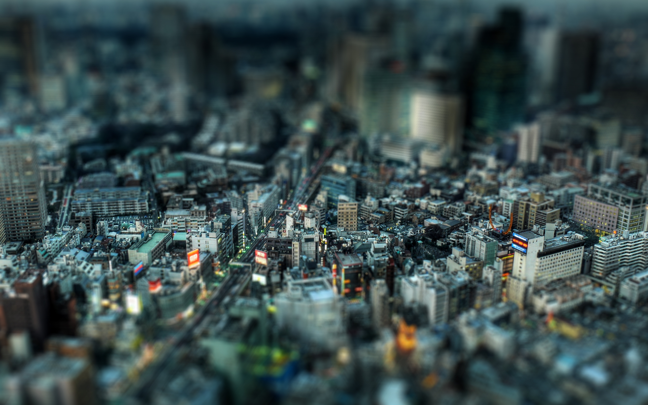 Cool Tilt Shift Wallpaper