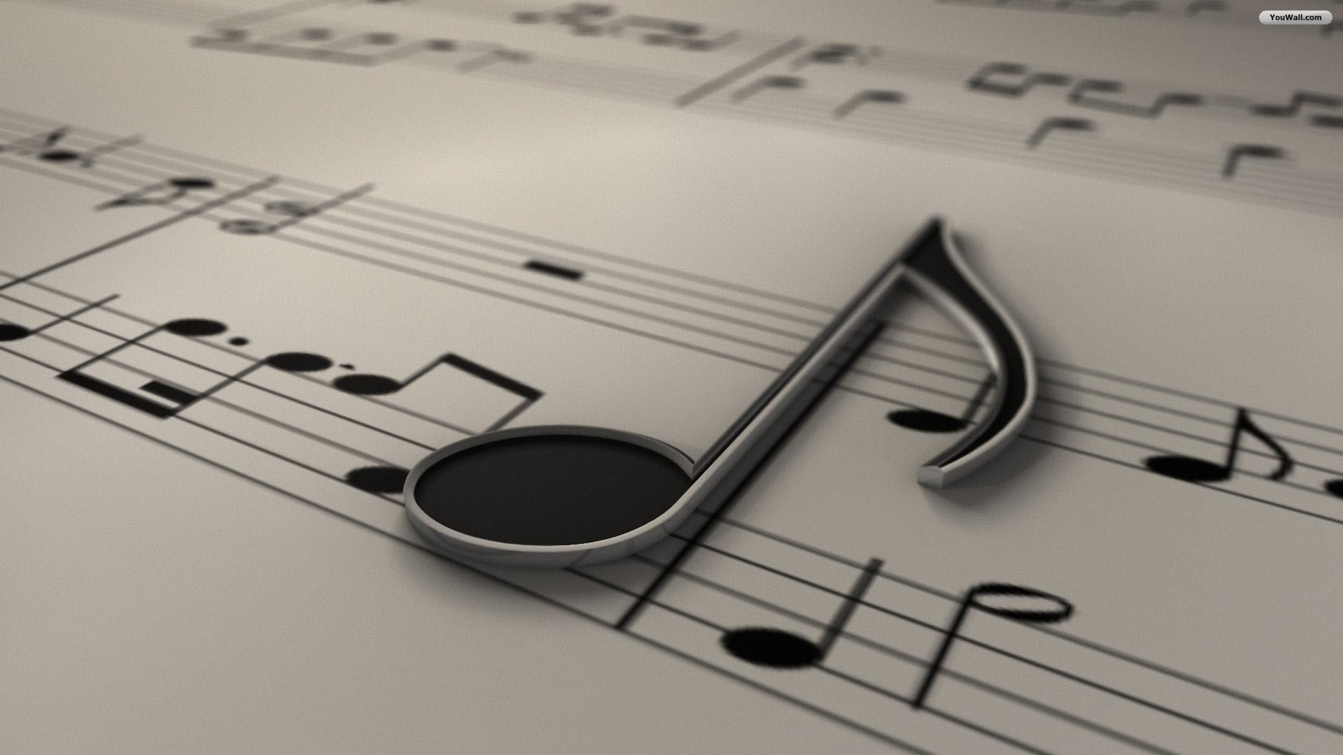 Music Note Wallpaper Hd Cool Walldiskpapercom 1920x1080px