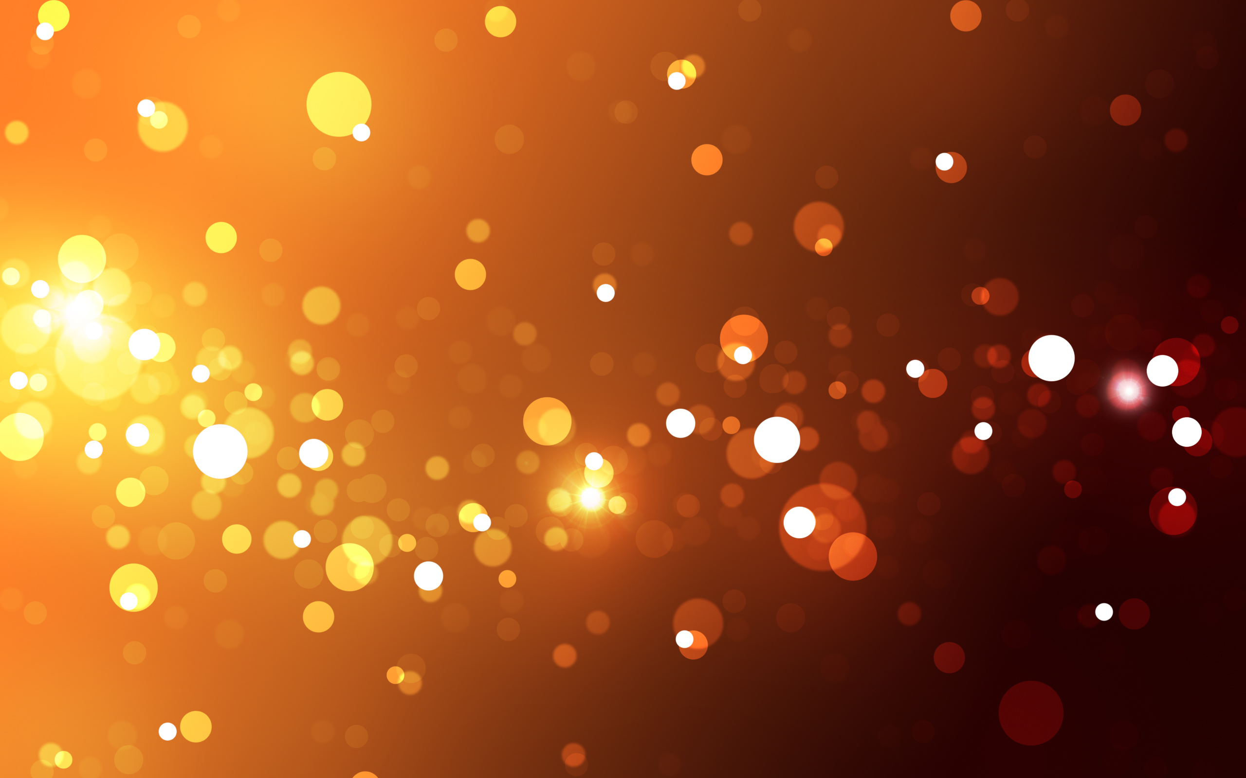 Orange Light Wallpaper HD