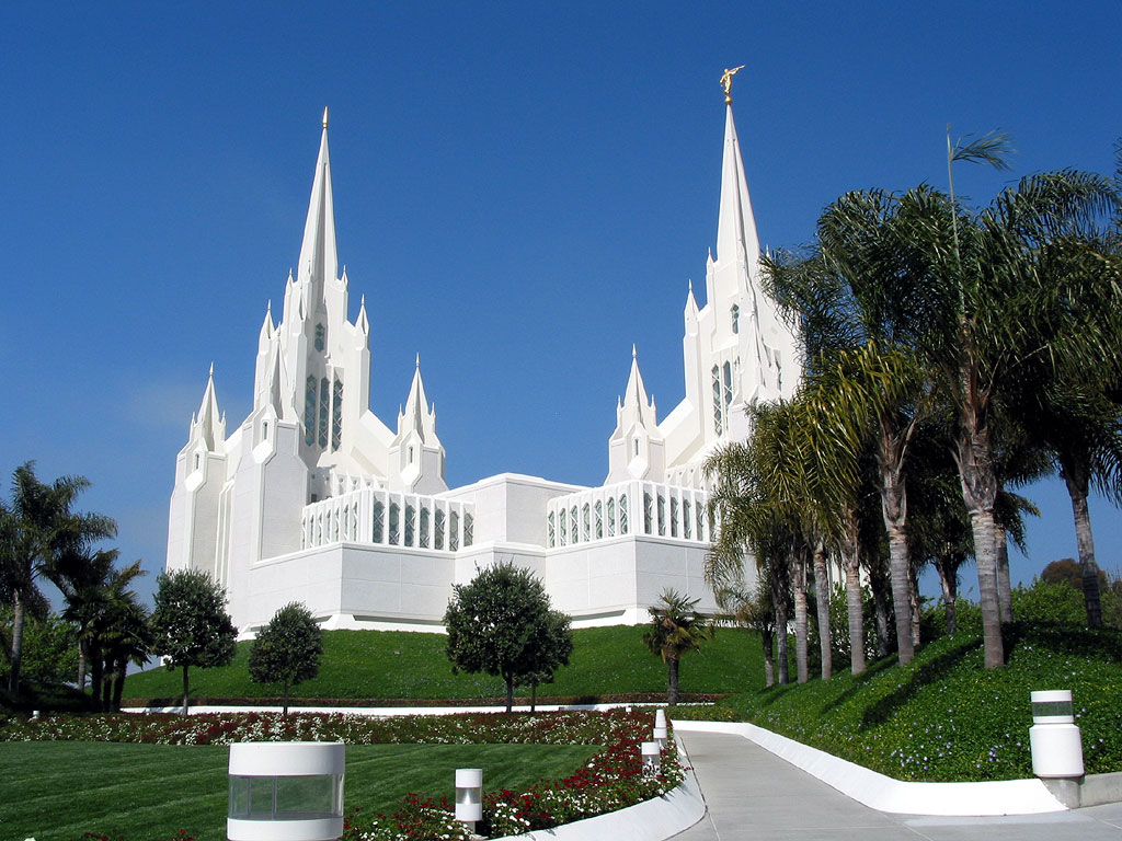 Photograph of the San Diego California Mormon Temple