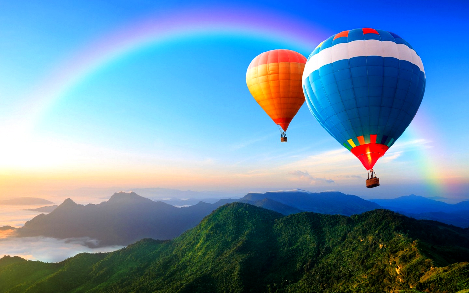 Stunning Hot Air Balloon Wallpaper