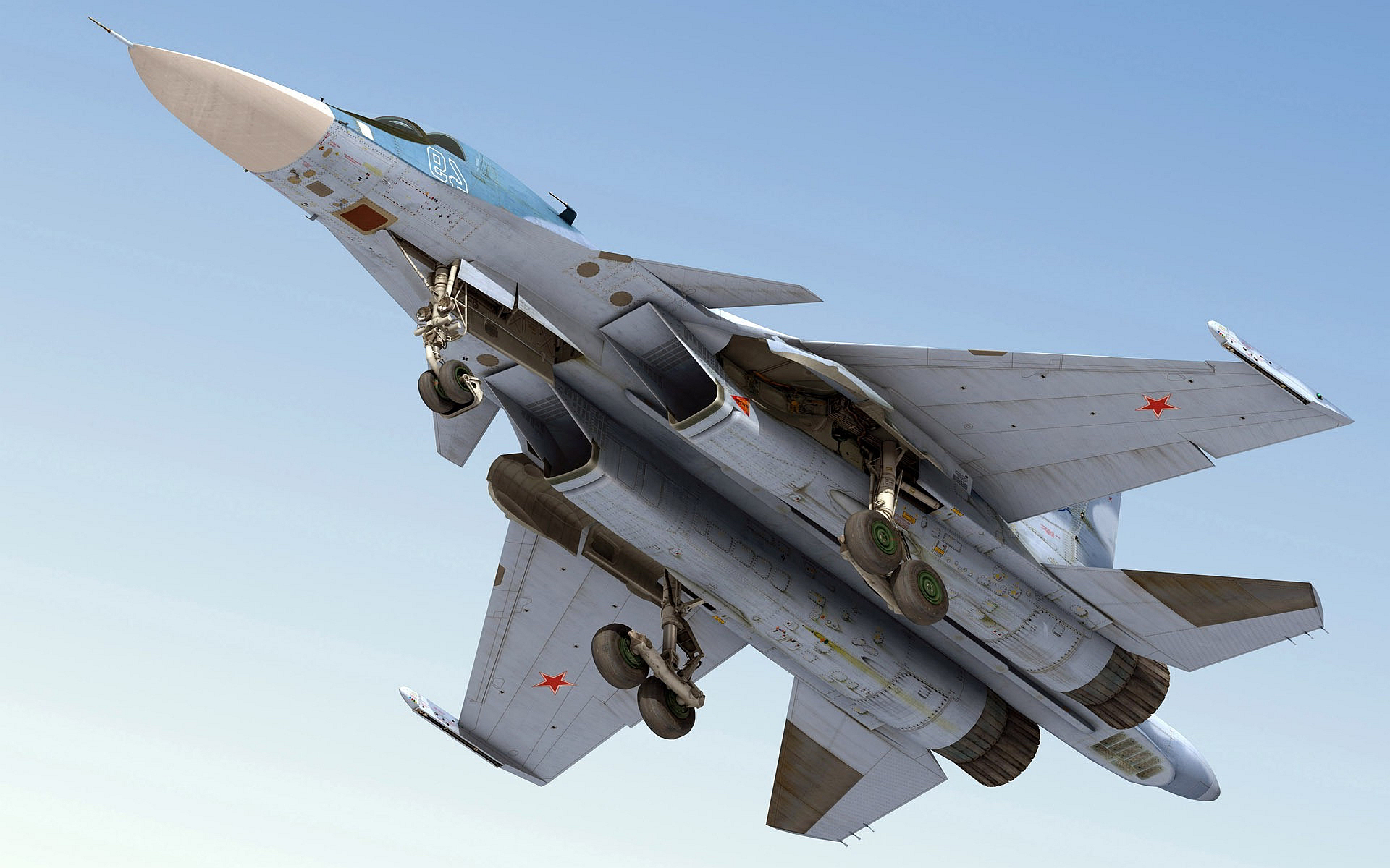 SU 34 Jet Fighter