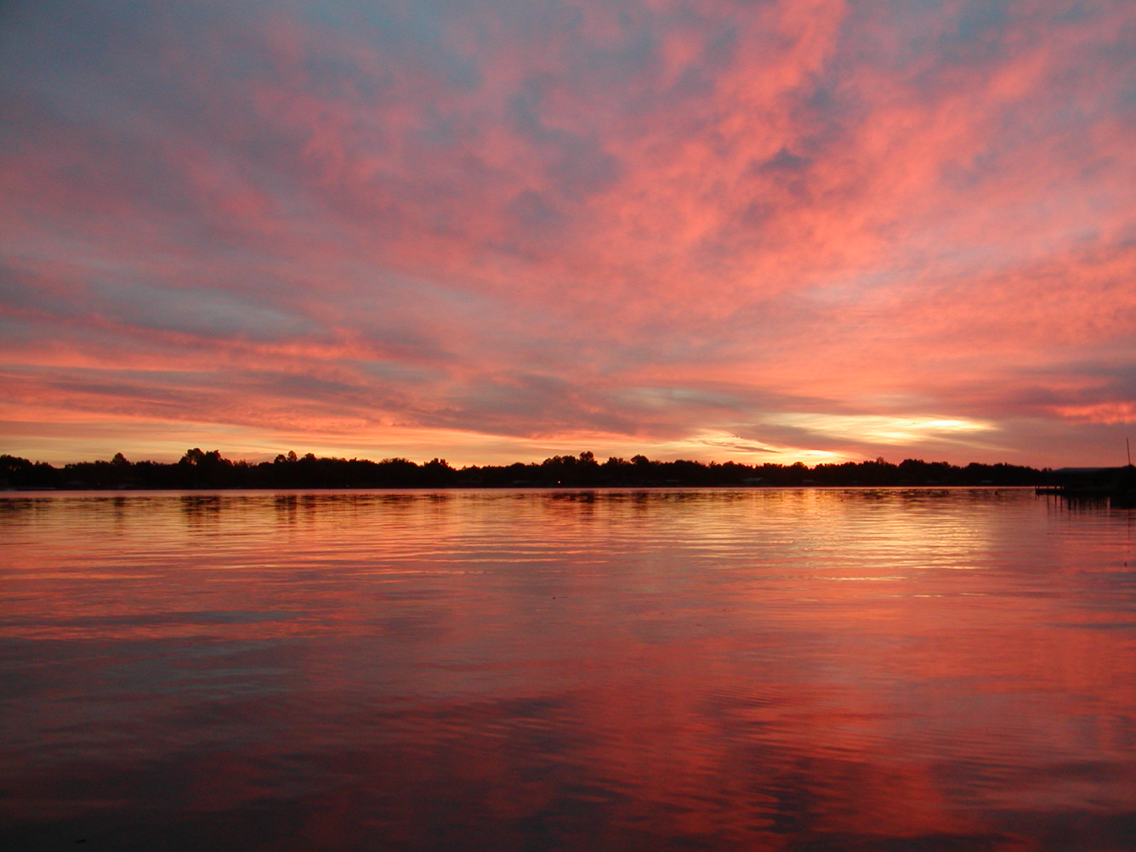 Sunrise at Sunrise Beach on Lake LBJ - Photo by Mark Jordan