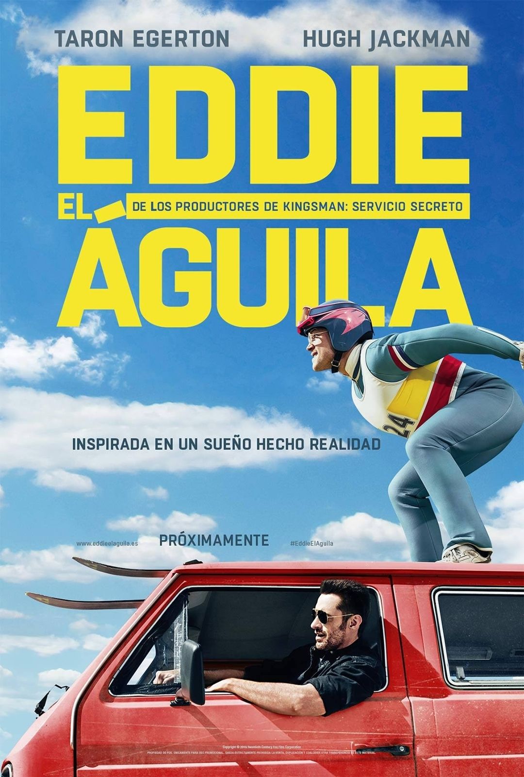 Top 72+ imagen pelicula completa en español eddie el aguila