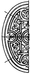 The Renaissance elliptic panel is a German design block found on a book-cover.