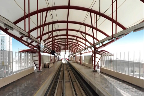 Metrorrey Line 3 Station Canopies