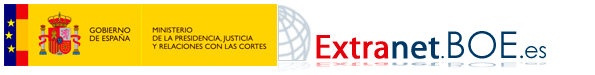Ministerio de la Presidencia - Extranet.BOE.es