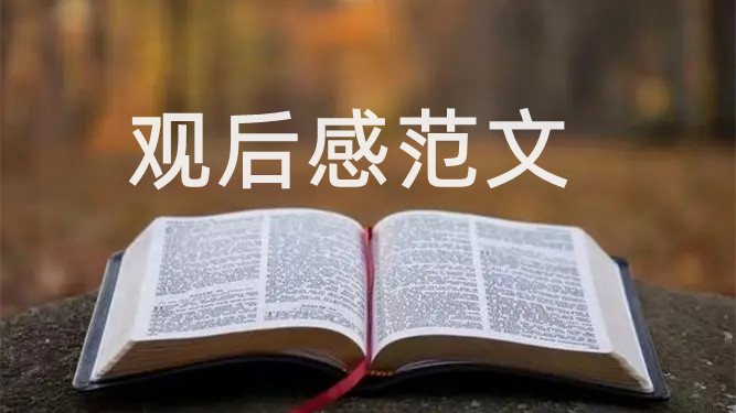 观后感范文