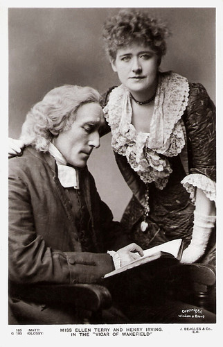 Ellen Terry and Henry Irving in The Vicar of Wakefield