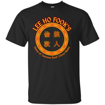 lee ho fook t shirt - black