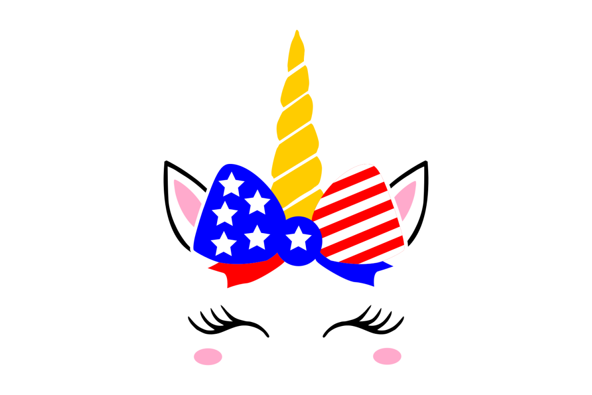 Free Unicorn 4Th Of July Svg SVG PNG EPS DXF File