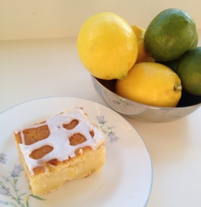 Zesty Lemon Lime Cake - sunshine in cake form!