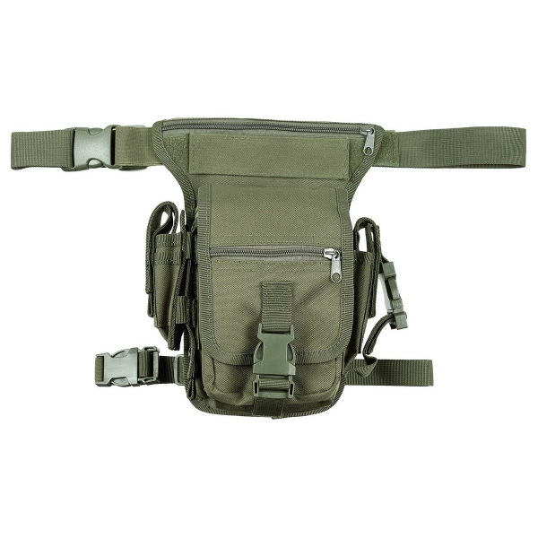 Övtáska, combtáska Hip Bag, olív, 30701B