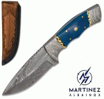 Albainox Damask Blue Bone Knife, 32567