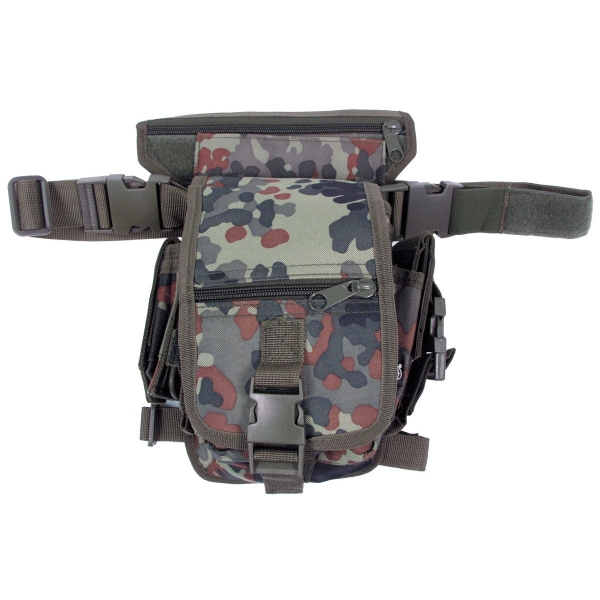 Övtáska, combtáska Hip Bag, flecktarn, 30701V