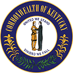 Kentucky State Seal - Commonwealth of Kentucky: United We Stand. Dividied We Fall