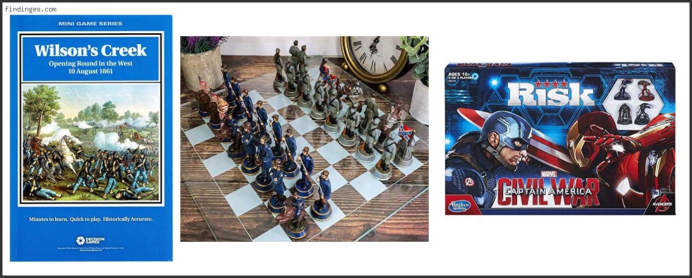 Top 10 Best Civil War Board Games Based On Scores