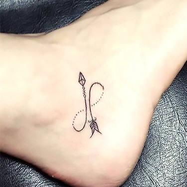 Arrow Infinity Tattoo