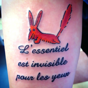 The Little Prince Fox Tattoo