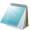 Microsoft Notepad image.