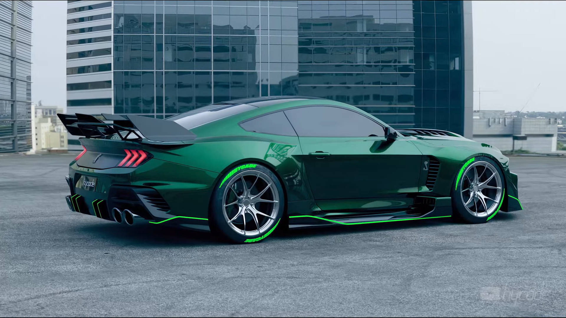 Ford Mustang GT 2024 Custom Design Wide Body Kit by Hycade