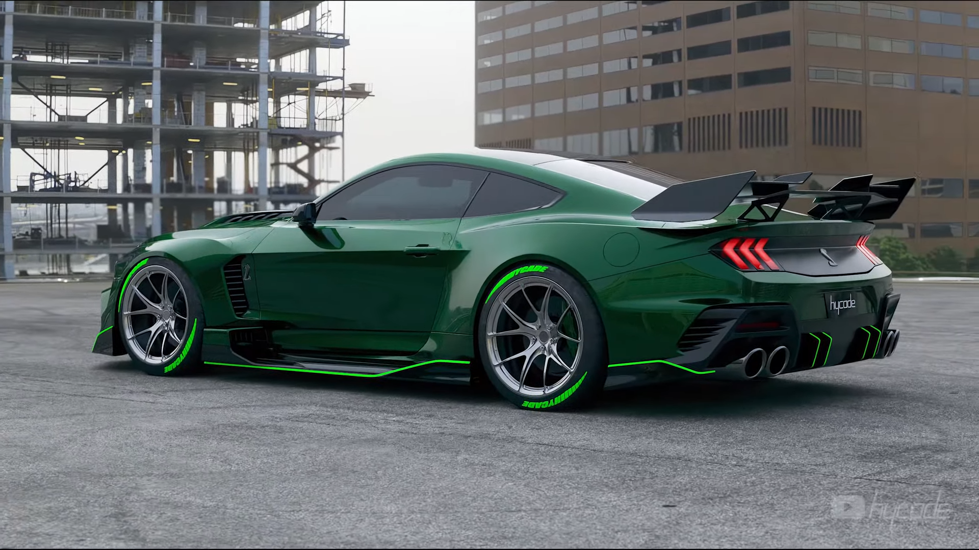 Ford Mustang 2024 Custom Body Kit by Hycade