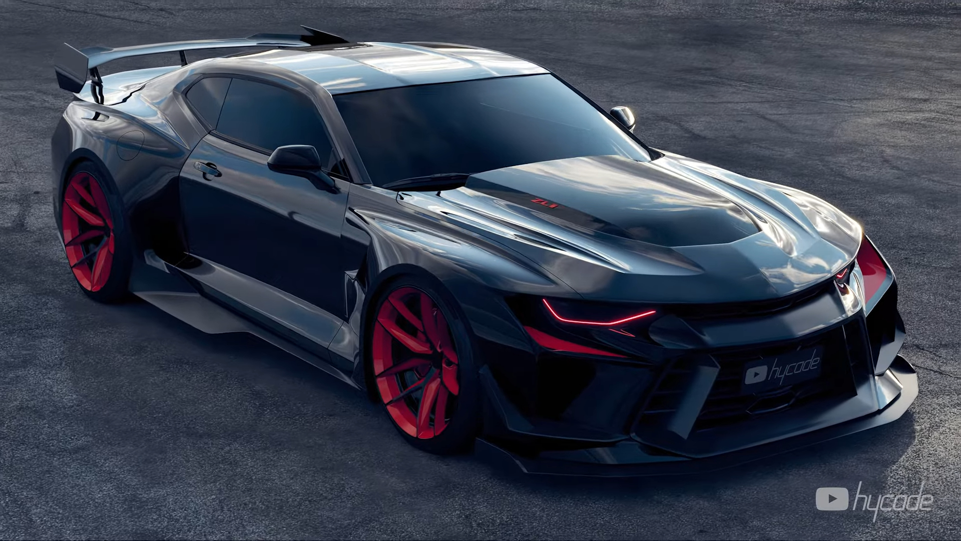 Chevrolet Camaro Custom Wide Body Kit by Hycade