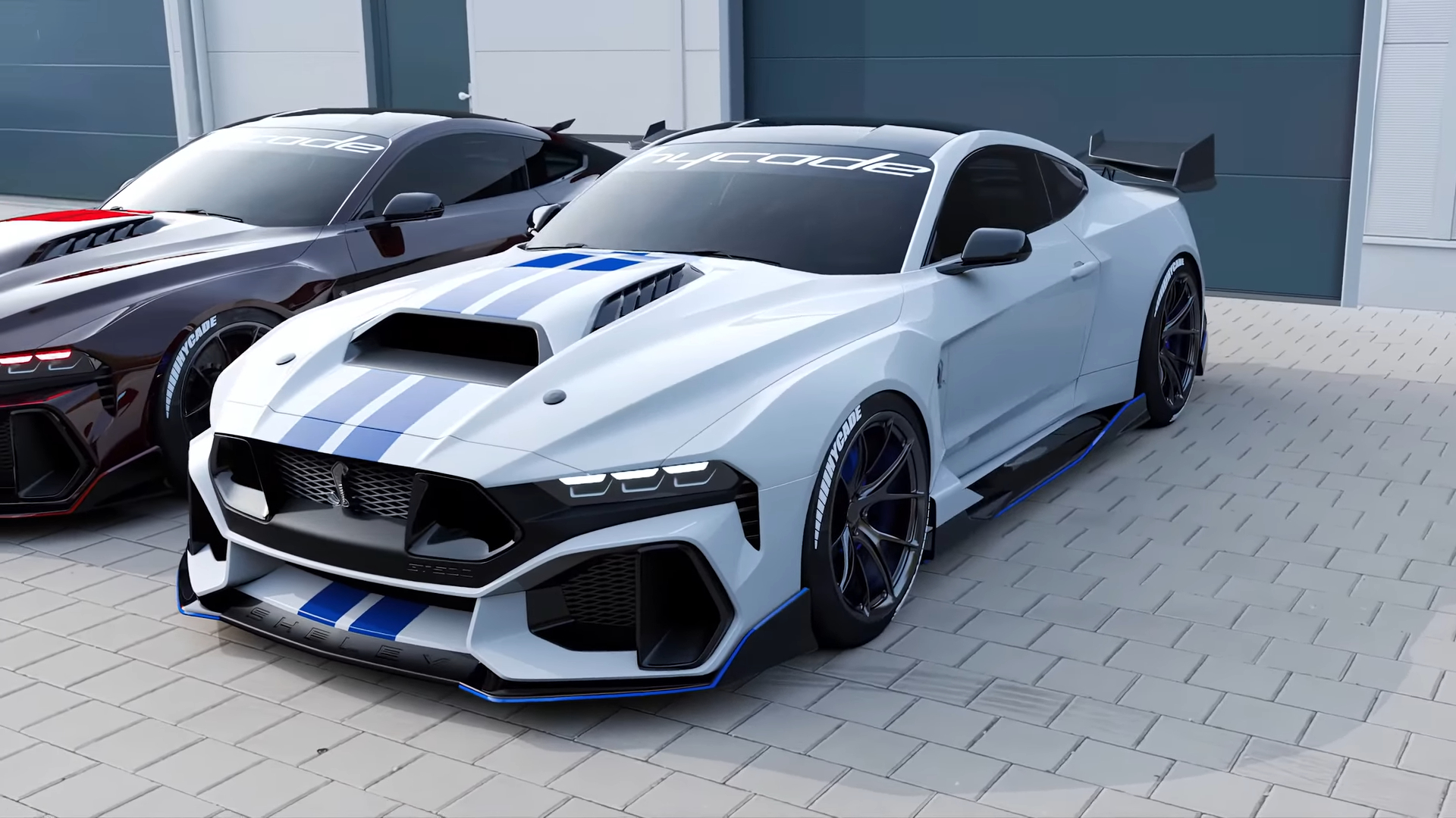 Ford Mustang GT 2024 Custom Design Wide Body Kit by Hycade