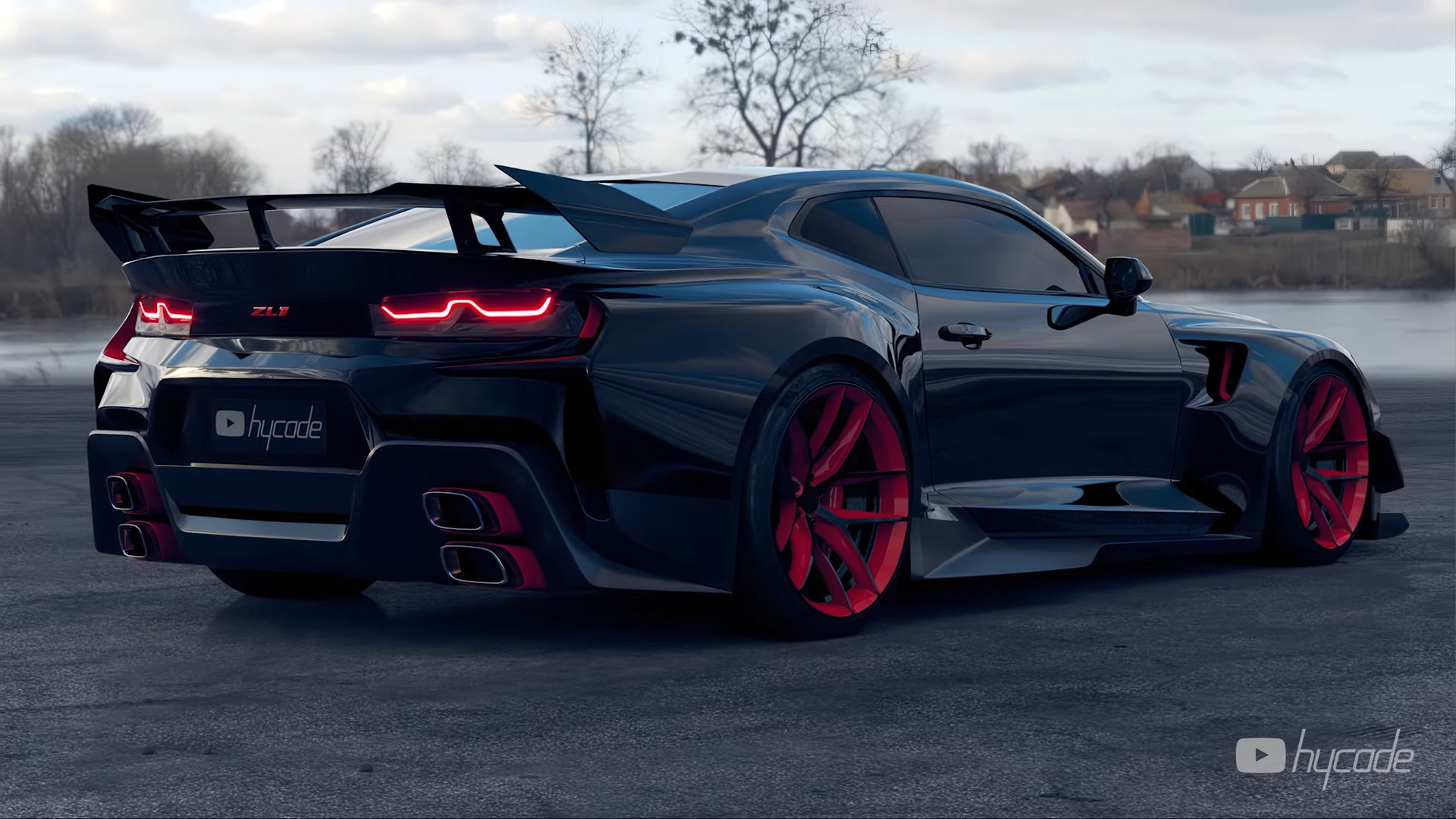 Chevrolet Camaro Custom Wide Body Kit by Hycade