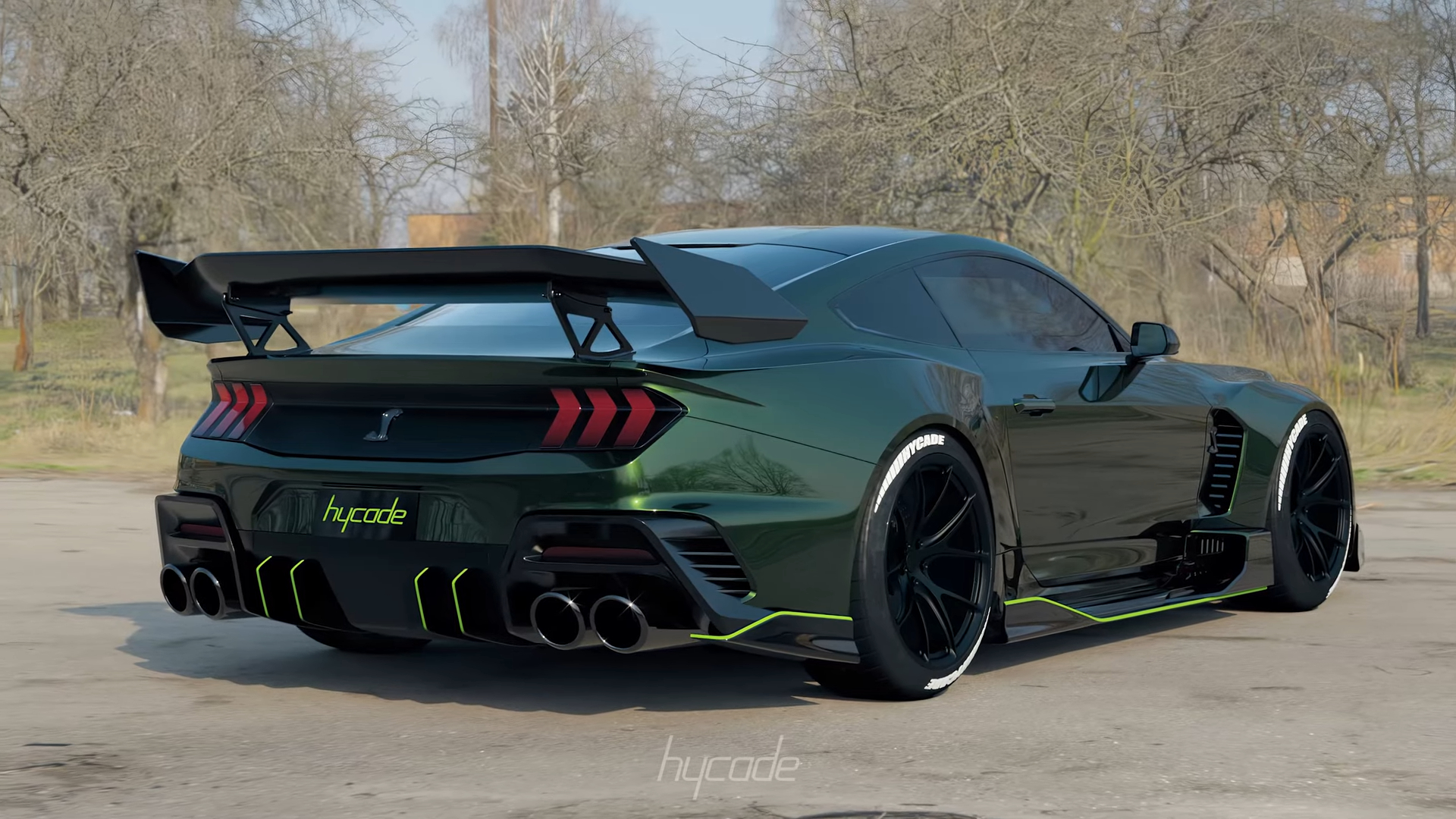 Ford Mustang 2024 Custom Body Kit by Hycade