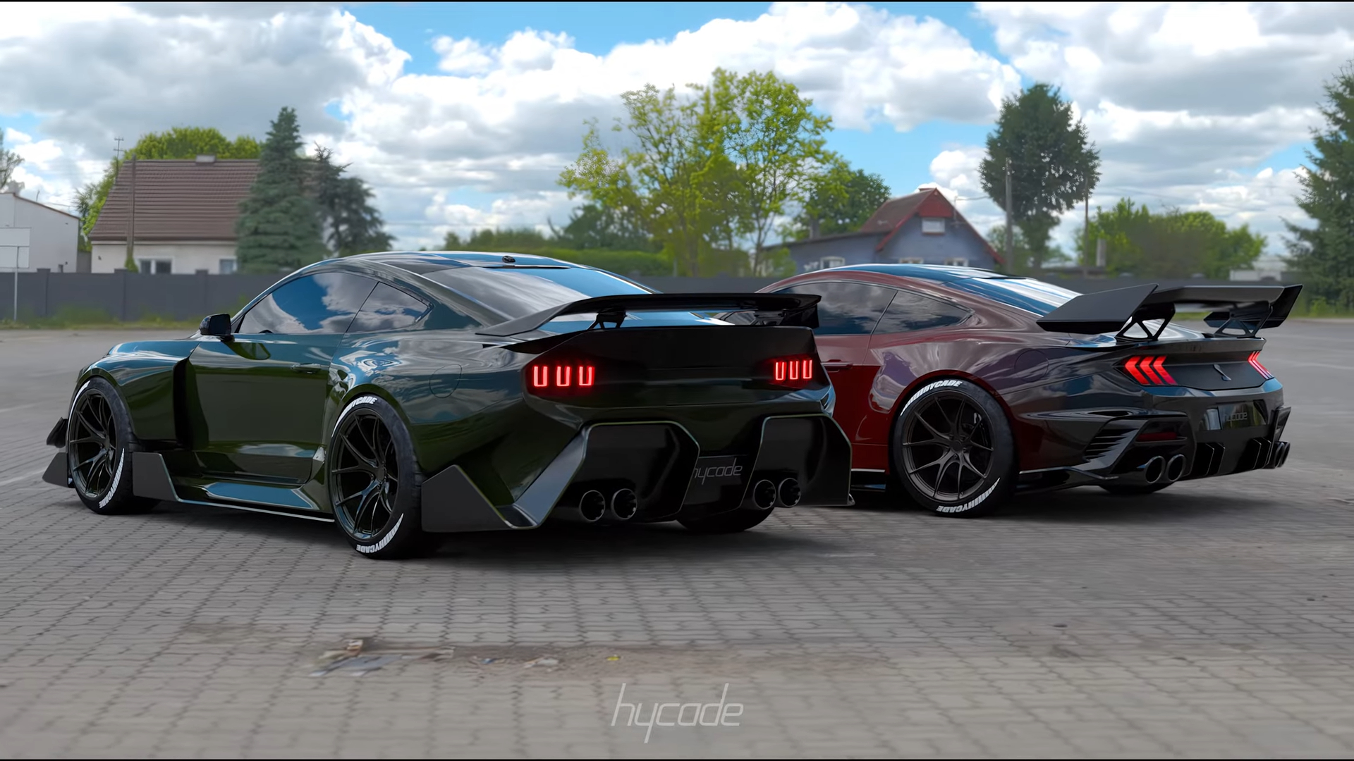 Ford Mustang 2024 Custom Body Kit by Hycade