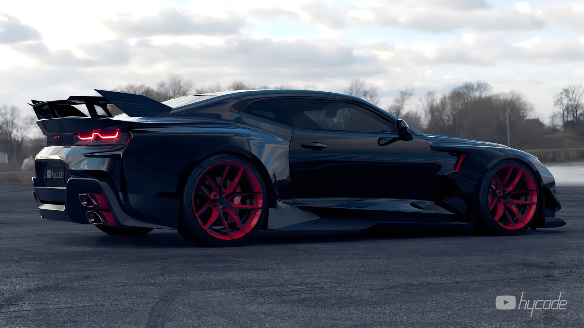 Chevrolet Camaro Custom Wide Body Kit by Hycade