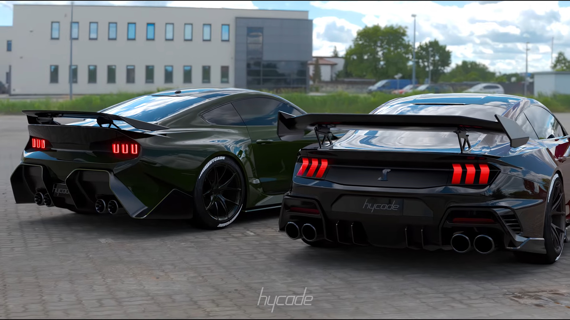 Ford Mustang 2024 Custom Body Kit by Hycade