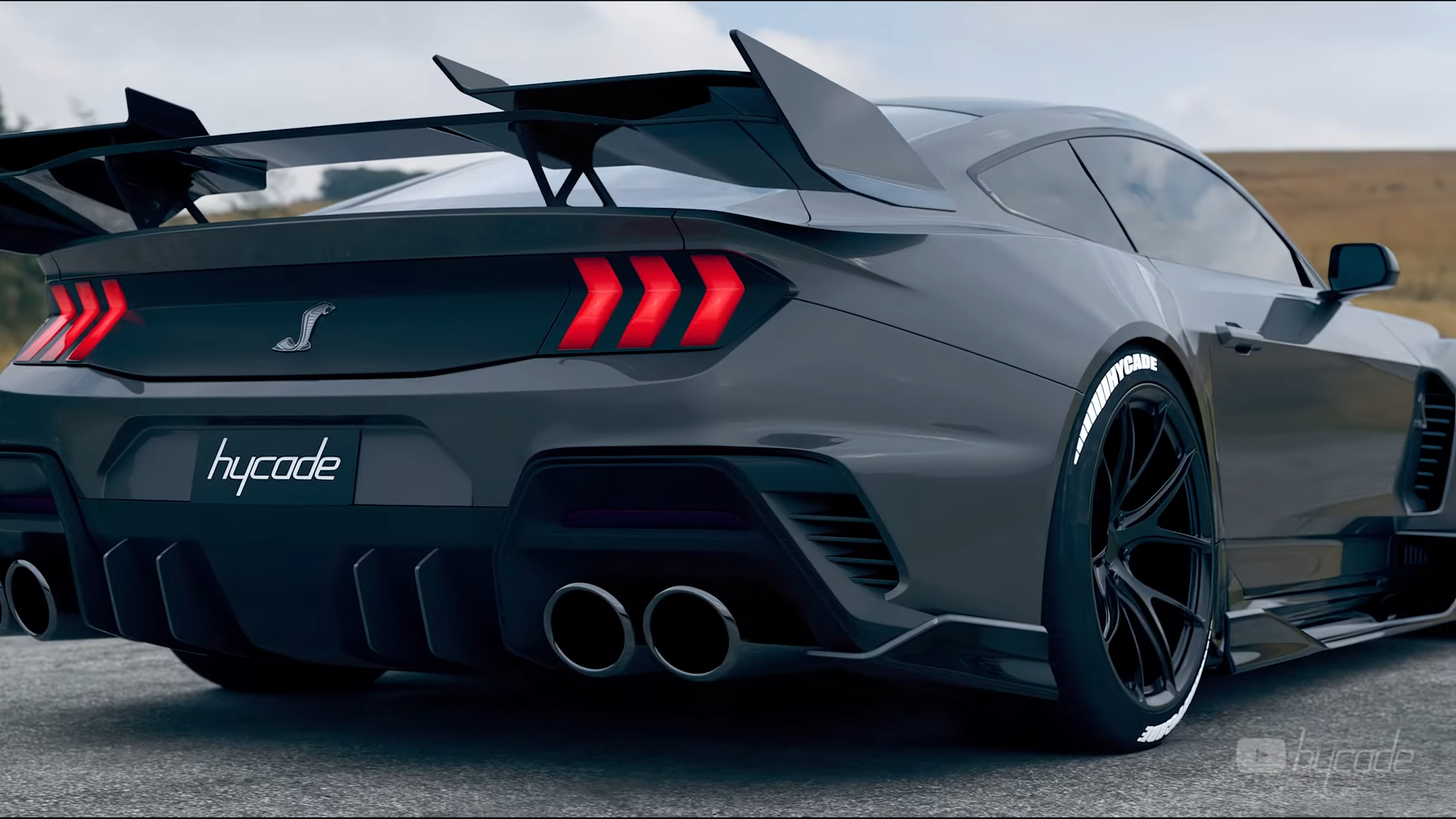 Ford Mustang GT 2024 Custom Design Wide Body Kit by Hycade