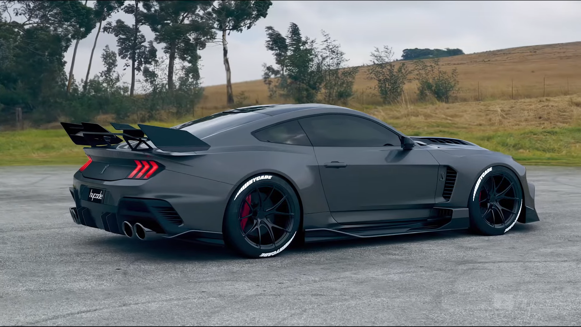 Ford Mustang GT 2024 Custom Design Wide Body Kit by Hycade