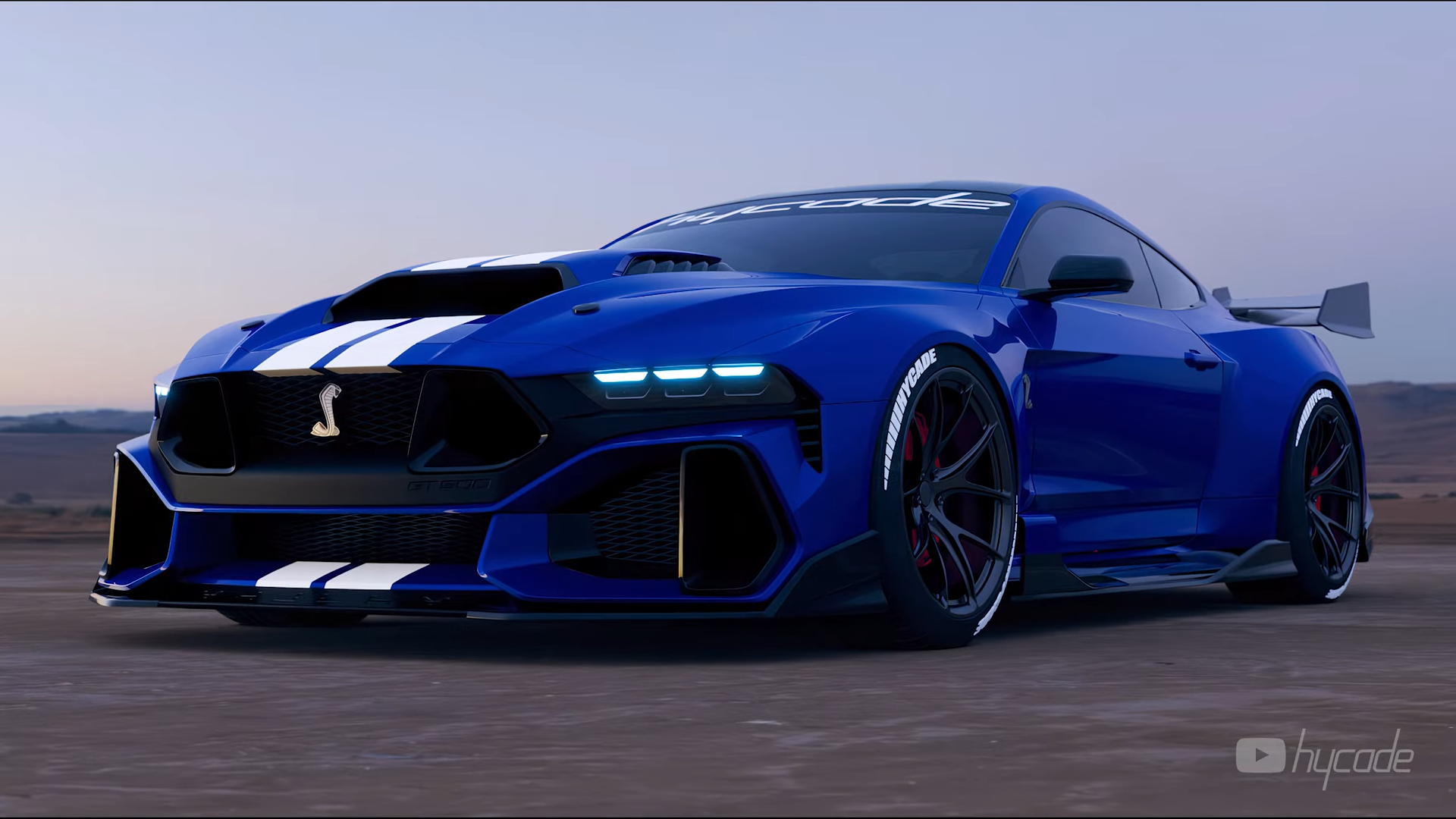 Ford Mustang GT 2024 Custom Design Wide Body Kit by Hycade