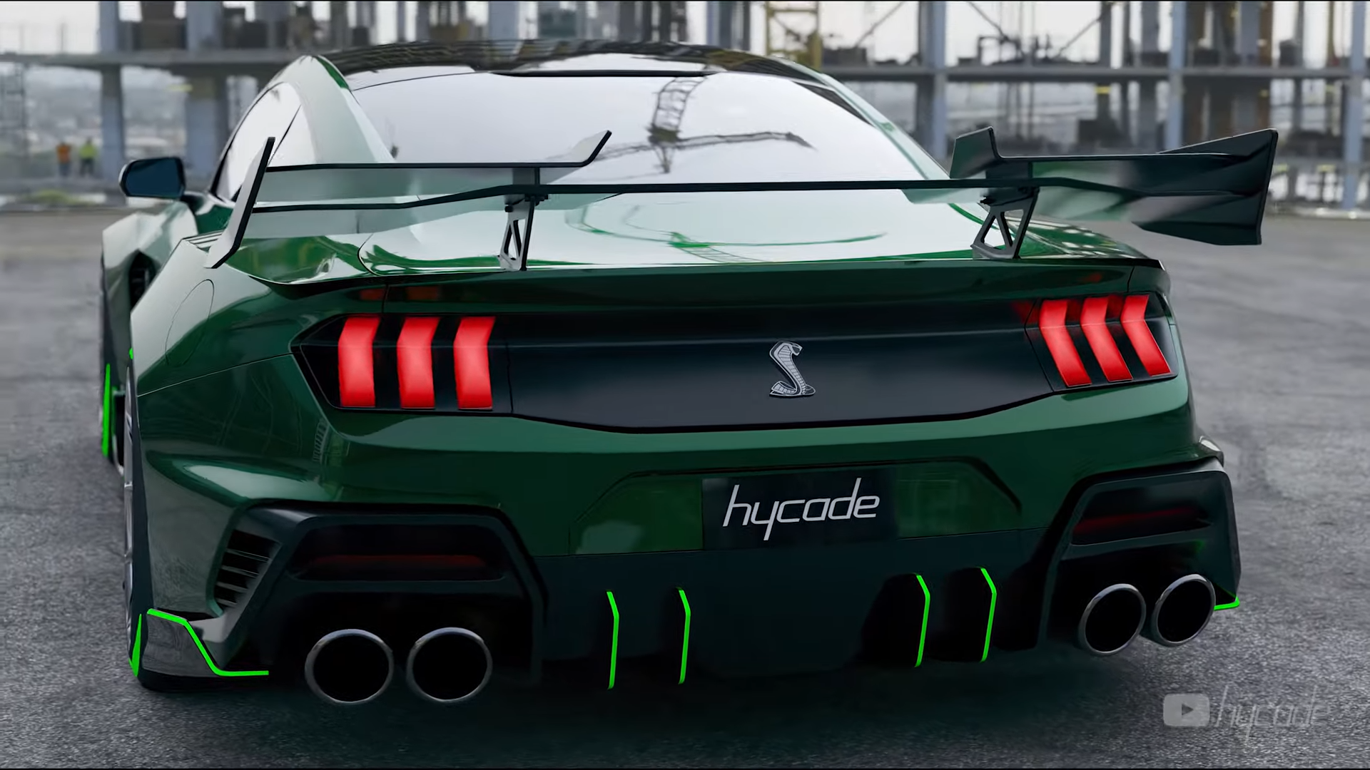 Ford Mustang GT 2024 Custom Design Wide Body Kit by Hycade