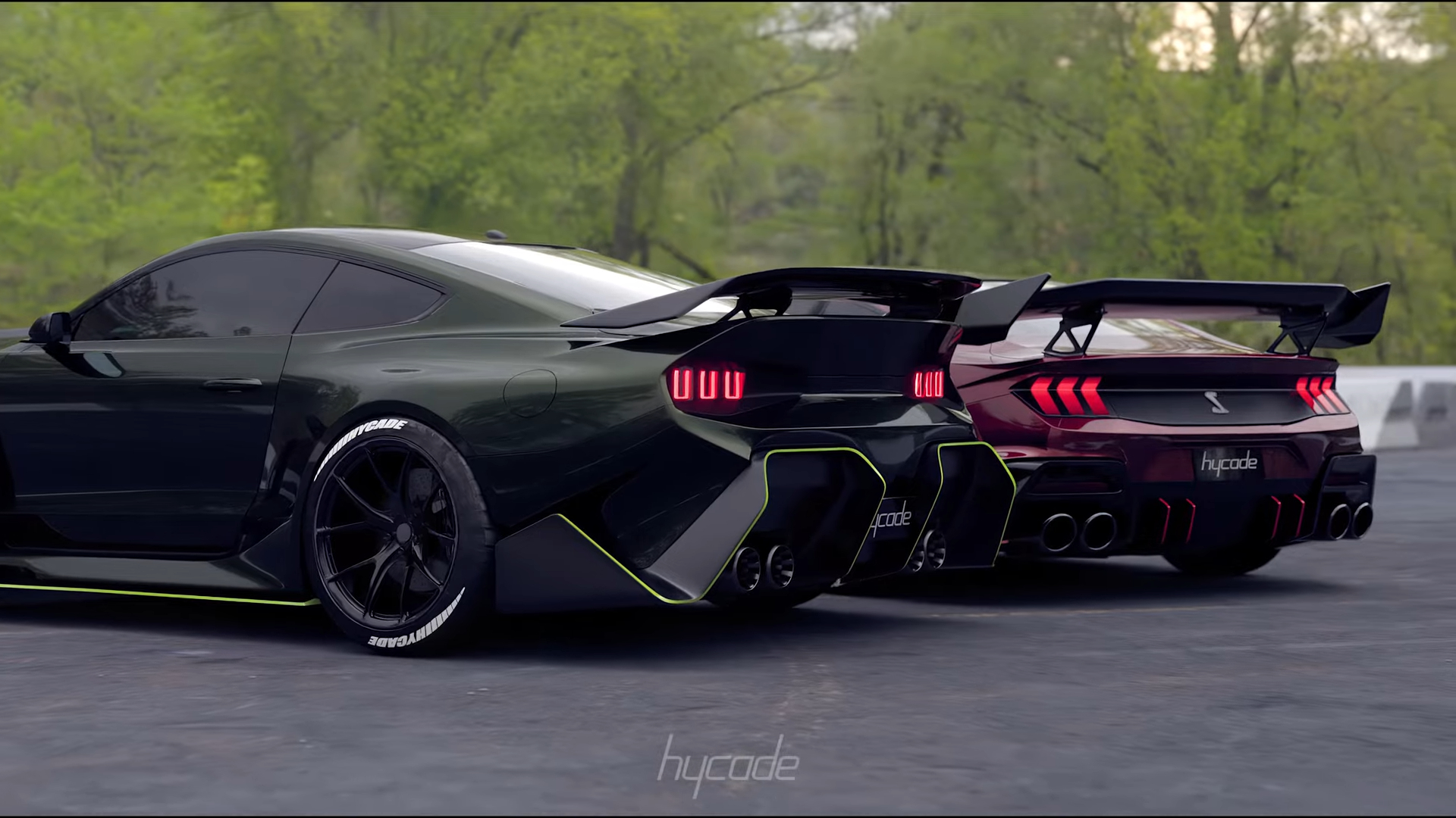 Ford Mustang 2024 Custom Body Kit by Hycade