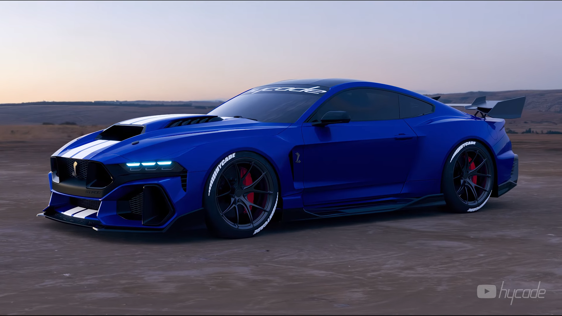 Ford Mustang GT 2024 Custom Design Wide Body Kit by Hycade