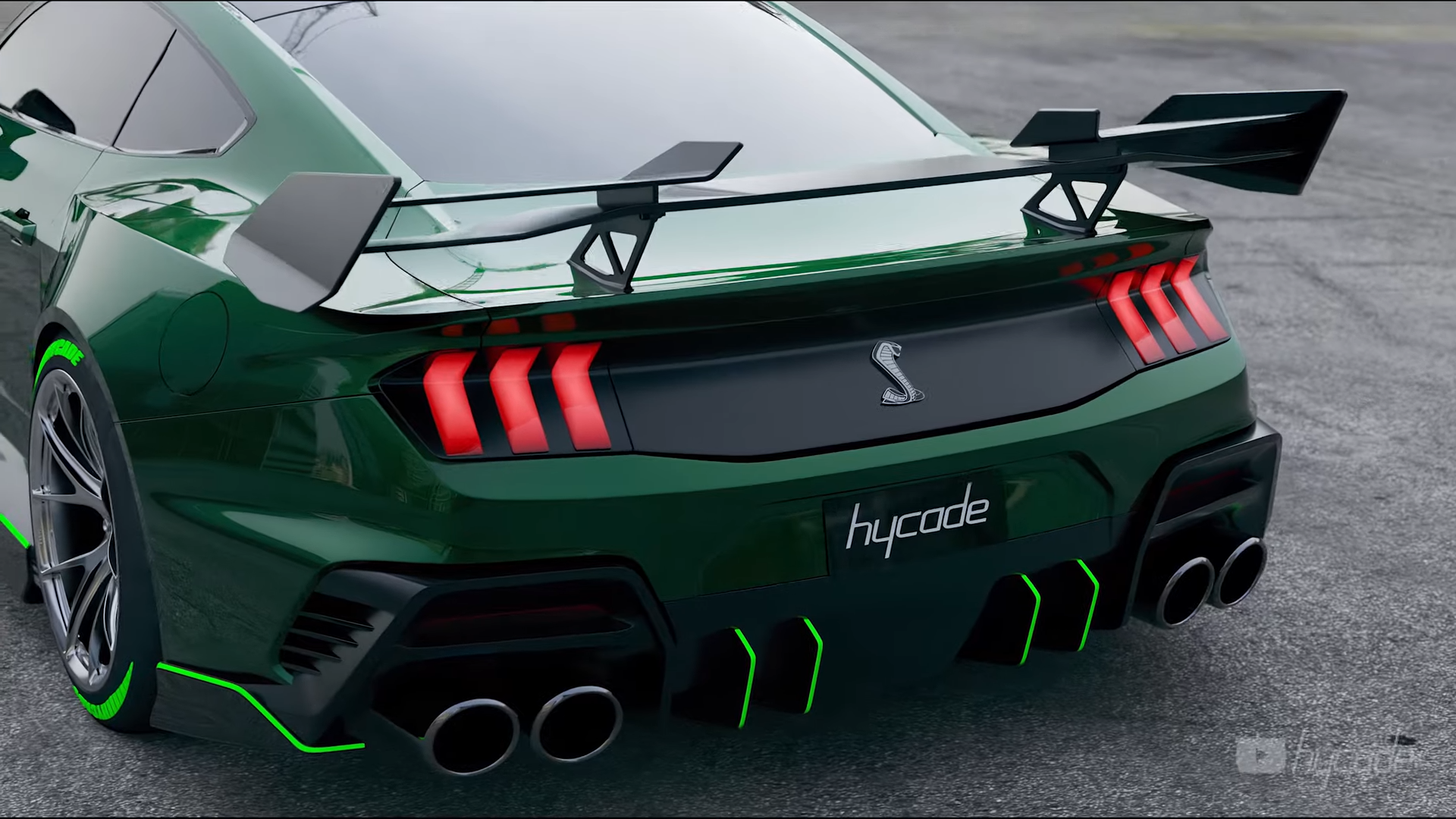 Ford Mustang 2024 Custom Body Kit by Hycade