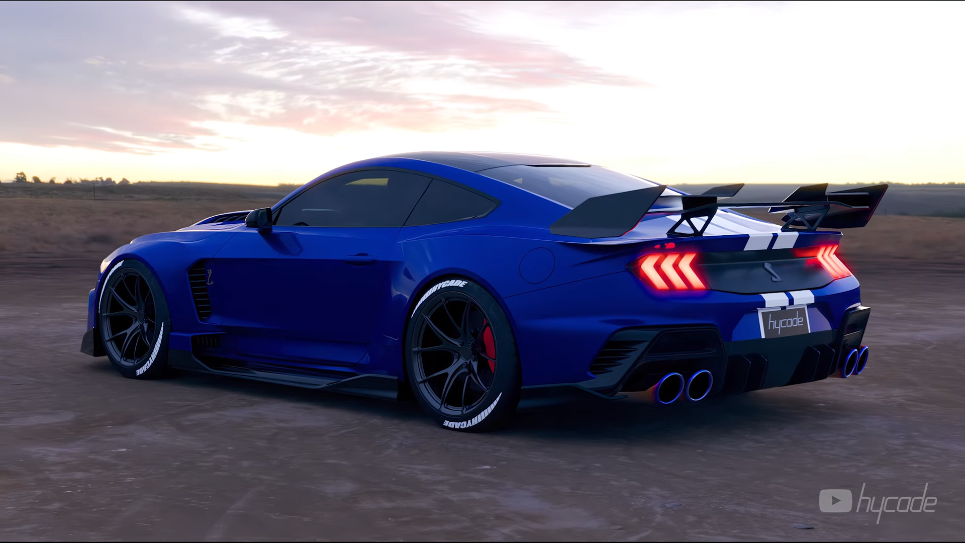 Ford Mustang GT 2024 Custom Design Wide Body Kit by Hycade