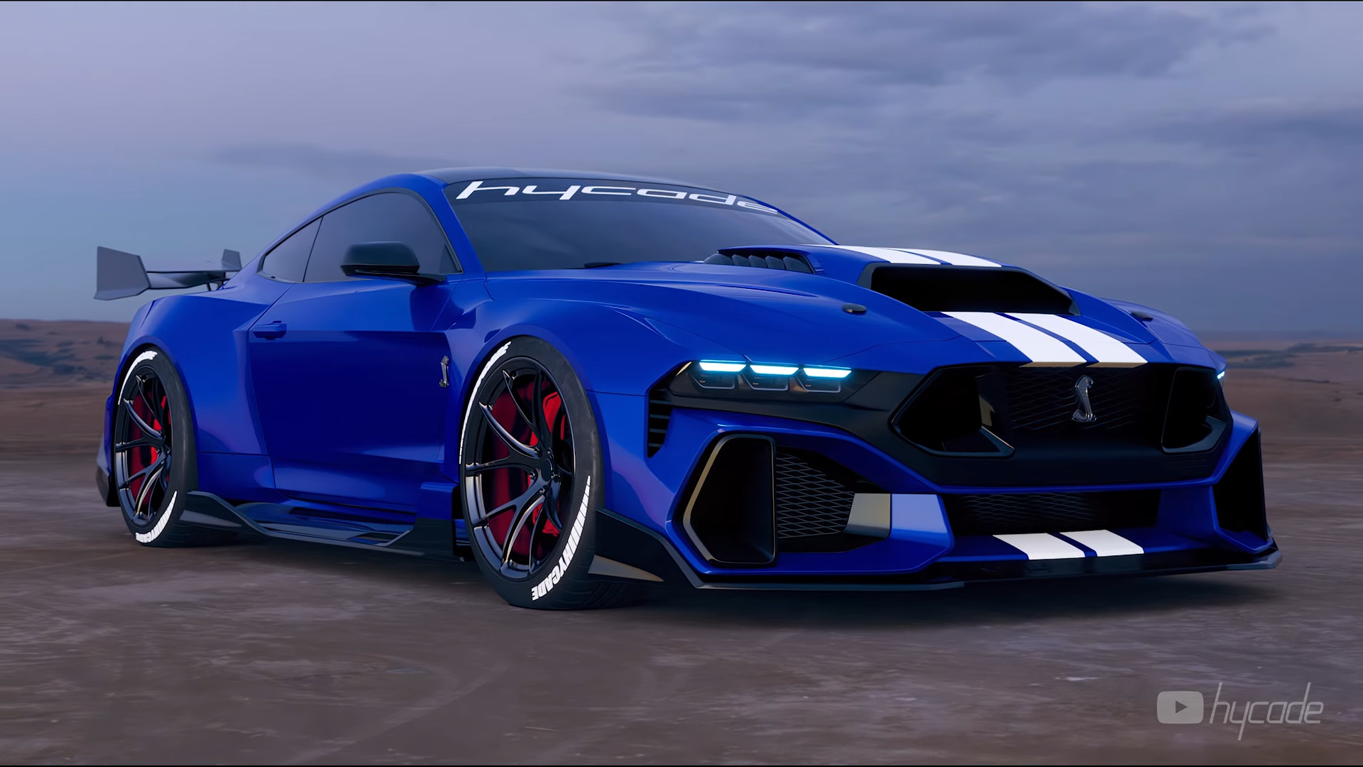 Ford Mustang GT 2024 Custom Design Wide Body Kit by Hycade