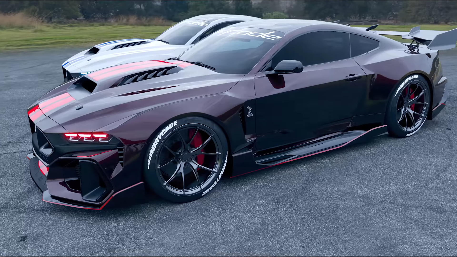 Ford Mustang GT 2024 Custom Design Wide Body Kit by Hycade