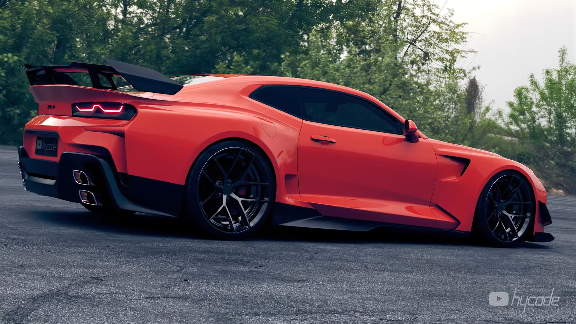 Chevrolet Camaro Custom Wide Body Kit by Hycade