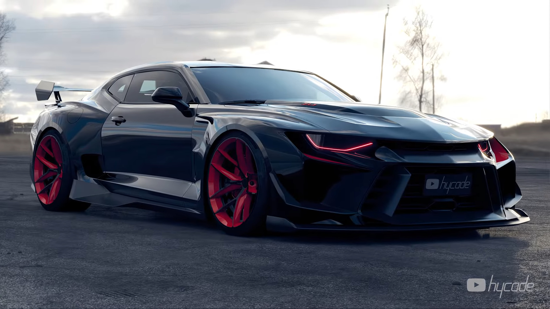 Chevrolet Camaro Custom Wide Body Kit by Hycade