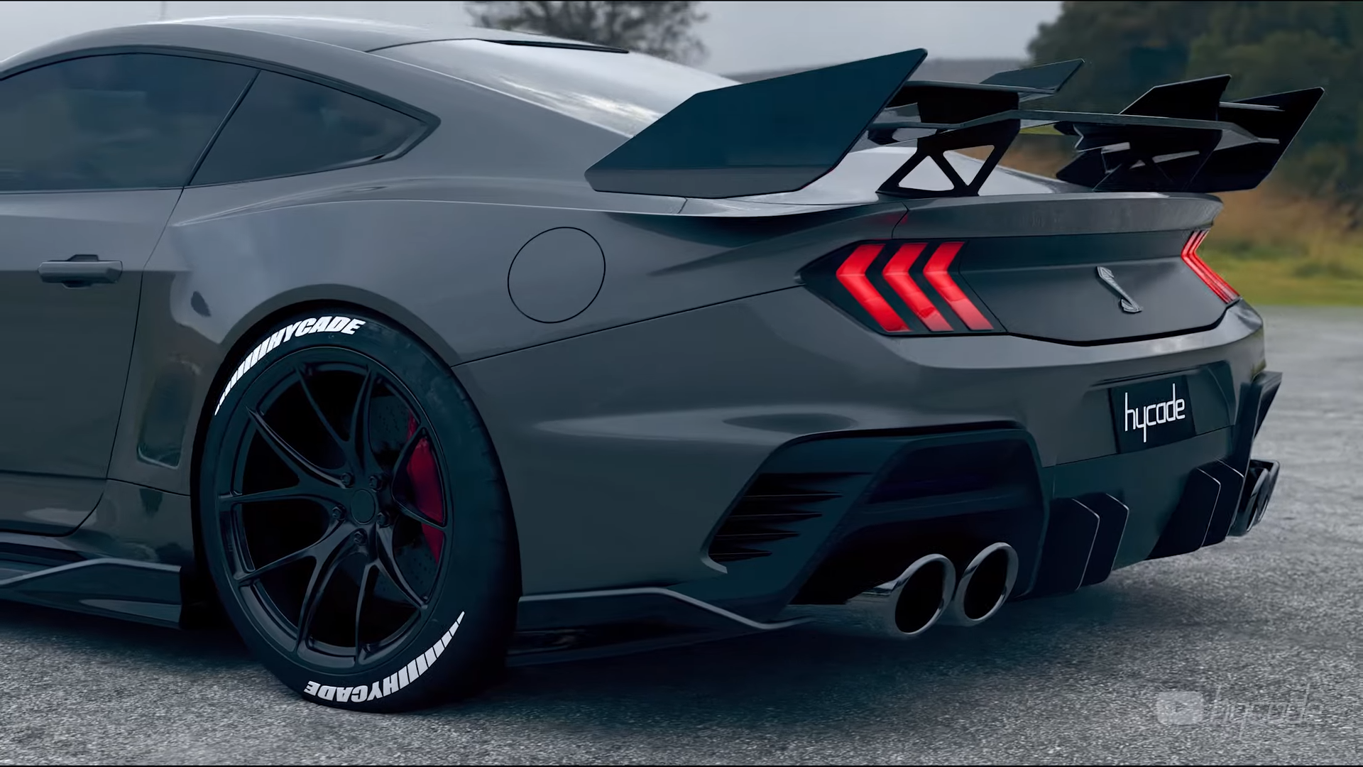 Ford Mustang GT 2024 Custom Design Wide Body Kit by Hycade